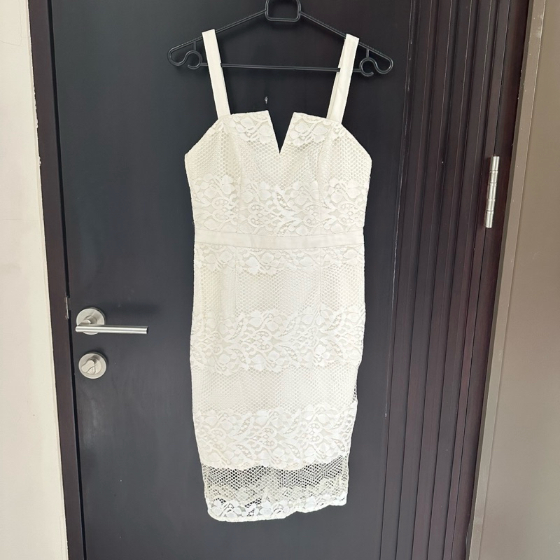 love bravery white dress