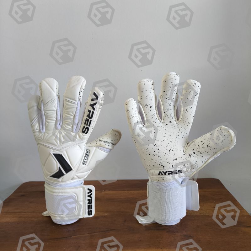 FREE ID NAME AYRES SERIES 01 PUTIH SARUNG TANGAN KIPER ORIGINAL