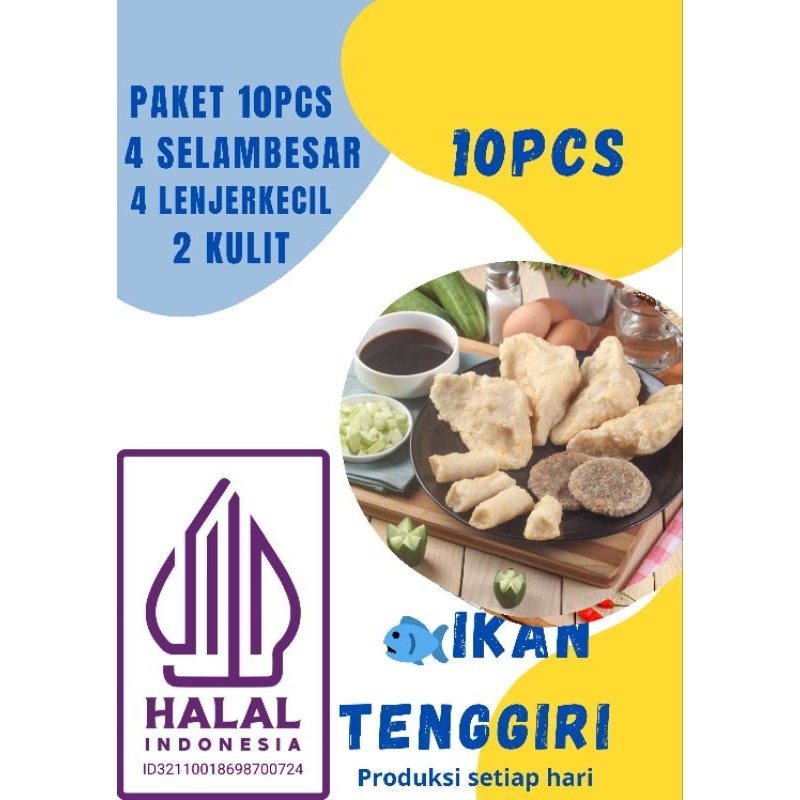 

pempek selam besar mix 10pcs