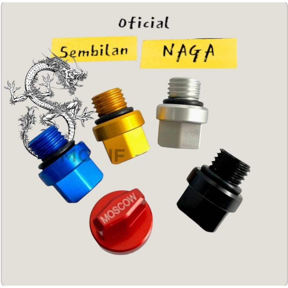 BAUT TUTUP OLI FULL CNC BAUT PROBOLT MESIN OLI HONDA YAMAHA BAUT ENGINE OIL CAP OLI VARIASI WARNA SI