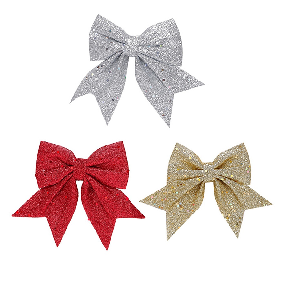 

Rambla - Pita Natal Gliter Hiasan Aksesoris Dekorasi Christmas Ribbon Besar