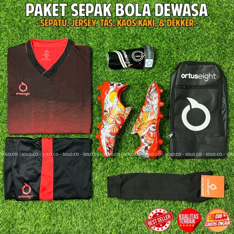 Promo Sepatu Bola Ortus Catalyst Bima Jogosala Lengkap Paket Komplit Sepatu Sepak Bola Ortuseight Te
