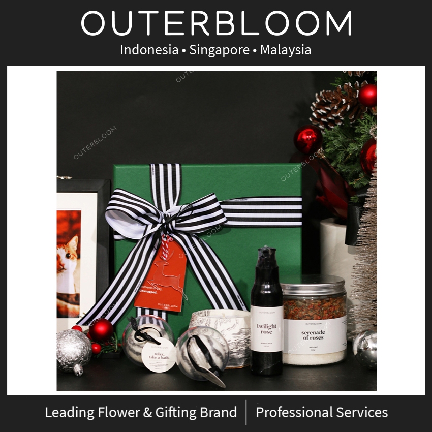 

Hampers Natal - Merry Green Soothe Hampers