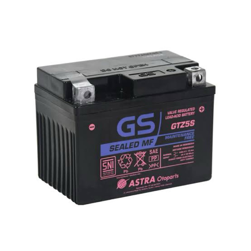 AKI KERING KPH BEAT VARIO 12V 3,5Ah GTZ5S GS ASTRA
