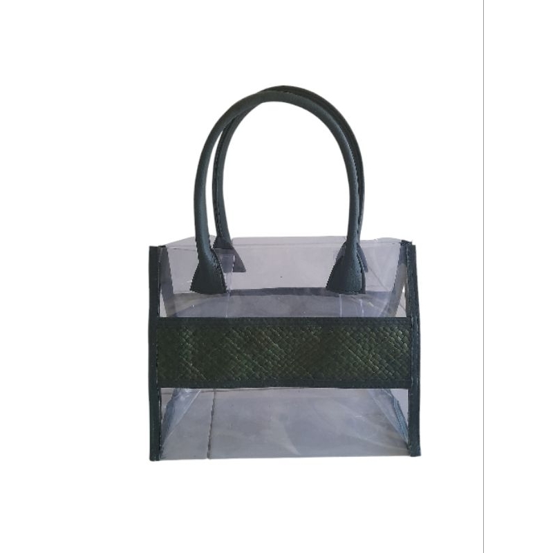 tas HAMPERS mika plastik || hampers mika plastik mix pandan || tas wanita