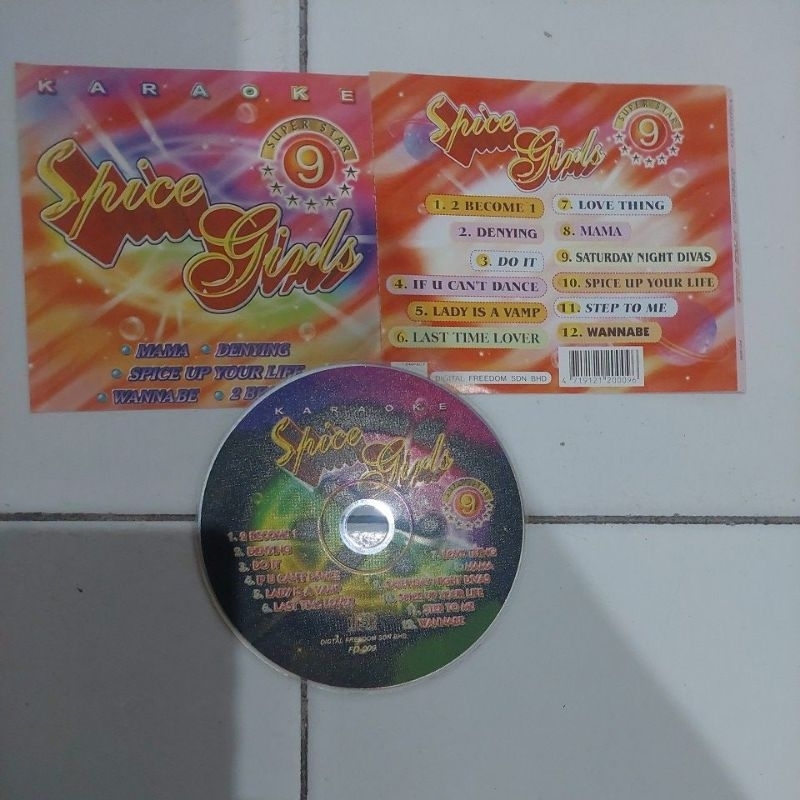 Kaset VCD Karaoke Barat terpopuler