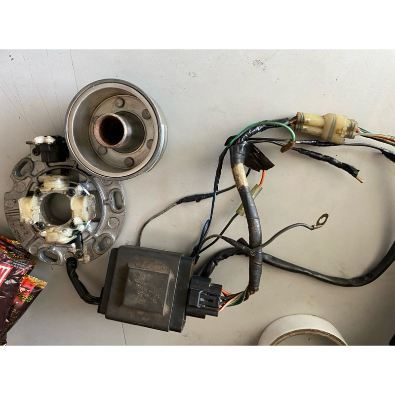 pengapian yamaha yz 125 garputala original copotan