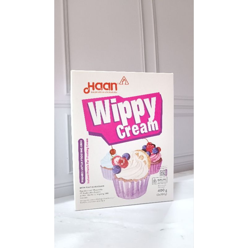 

[ 400 GRAM ] Haan Wippy Cream Powder / Bubuk Whipped Cream