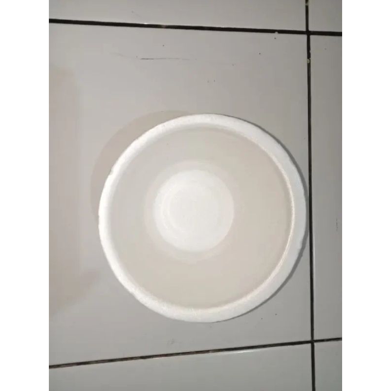Mangkok Styrofoam Sterofoam Bowl Busa Mangkok Gabus Isi 50 Pcs