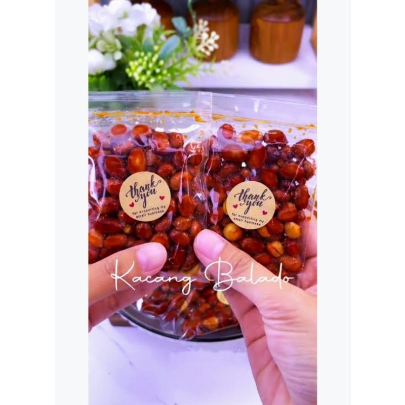 

Kacang Balado Pedas Manis 15 pcs berat 15 gr