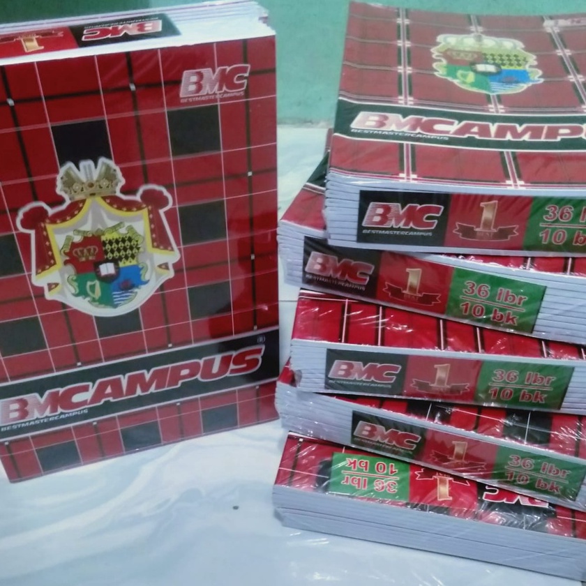 

KP8 1 Pack BUKU TULIS FAVORITE CAMPUS 36 LEMBAR ISI 5 PCS BUKU PANJANG