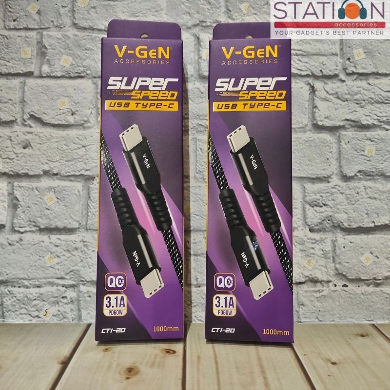 V-GEN CT1-20 Kabel C to C 1M