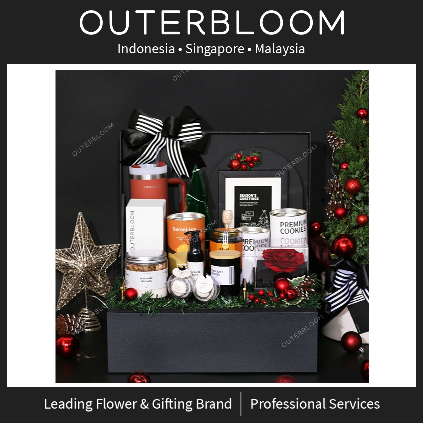 

Hampers Natal - Parcel Natal - Outerbloom Signature Christmas Prestige