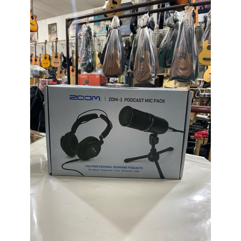 Zoom ZDM-1 PODCAST MIC PACK, ZDM 1, ZDM1