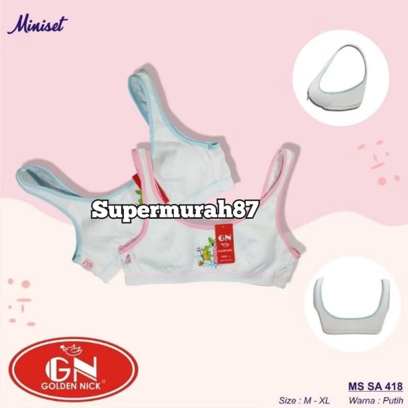 MINISET Anak Golden Nick SA418 | Miniset Remaja Golden Nick