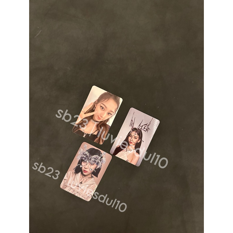 PC photocard official aespa Savage album Karina Giselle Winter