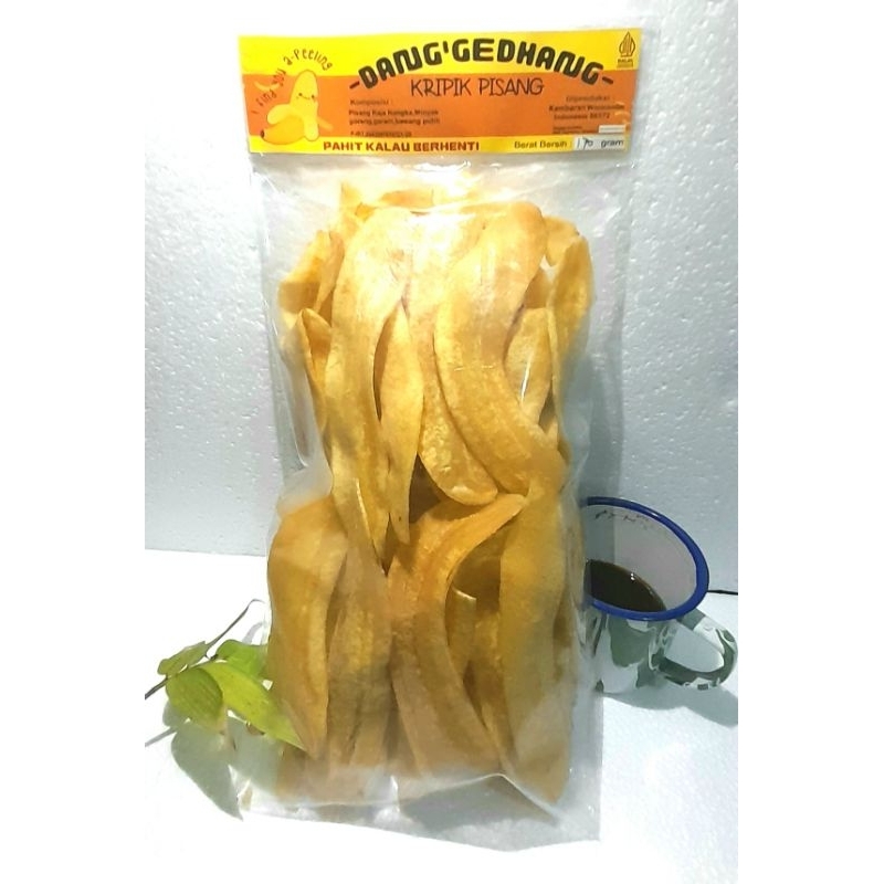 

DANG GEDHANG Kripik pisang, pisang raja nangka renyah gurih