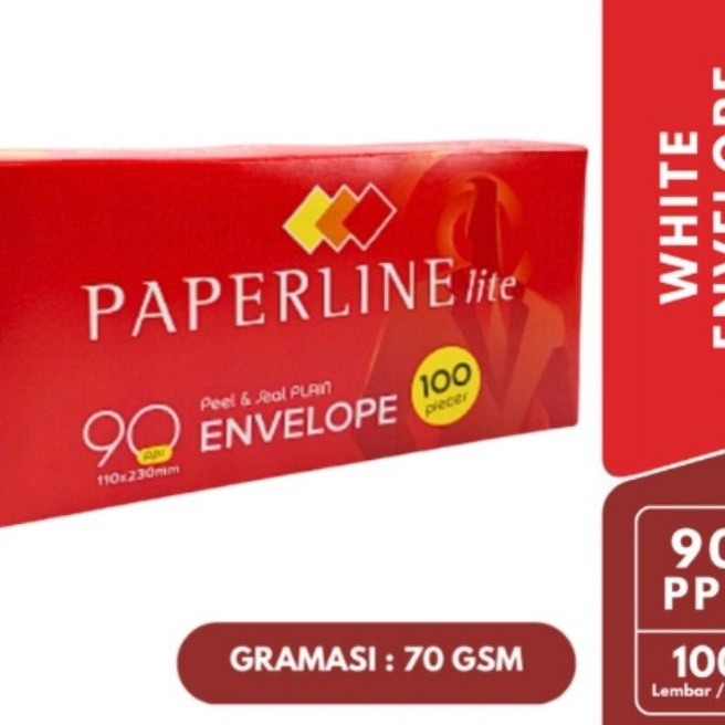 

Langka Amplop Putih Polos 9 Perekat PaperLite 7gsm