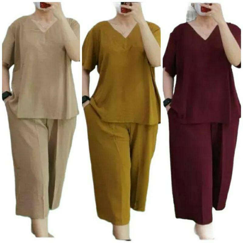 READY ONESET/SETELAN MAMA ROSA/PIYAMA WANITA/BAJU WANITA/SETELAN ANDIN/SETELAN JUMBO/SETELAN WANITA 