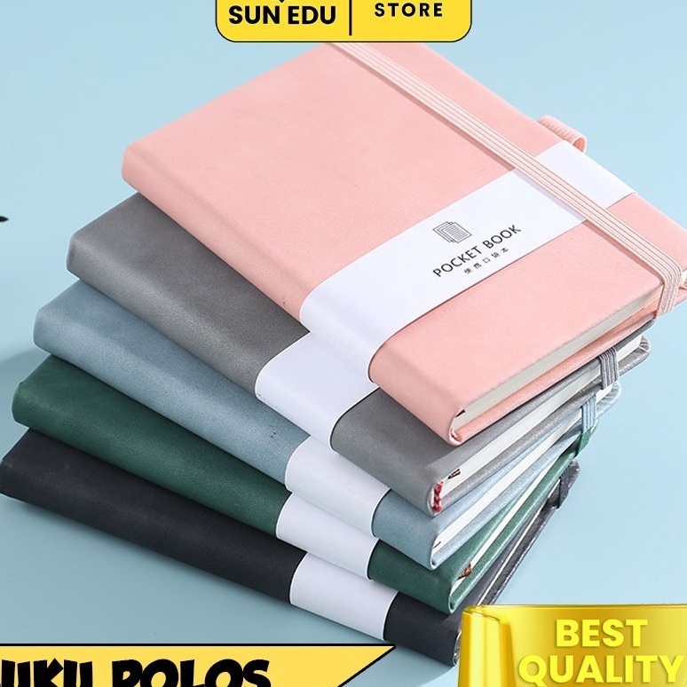 

Bonus Notebook A5 Buku catatan aesthetic 1 Lembar Buku tulis agenda tali daily book SUNEDU