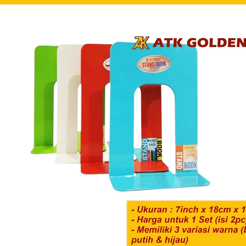

Hematku Stand Book Pembatas Buku VTEC
