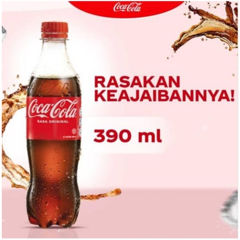 

COCA COLA 390 ML (1 KRAT ISI 12 PCS)