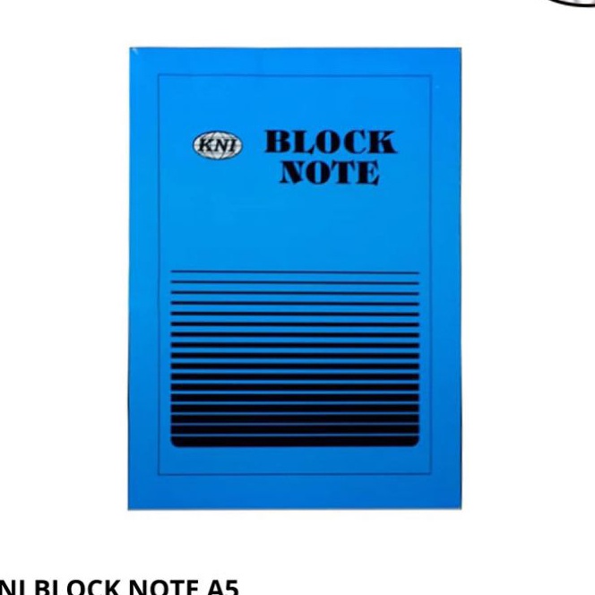 

KP8 BLOCK NOTE A5 ISI 25 Pcs BUKU SEMINAR