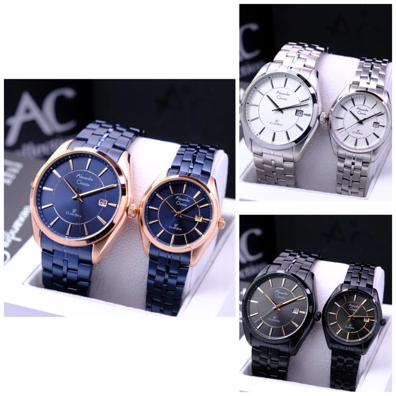 ALEXANDRE CHRISTIE 8578 COUPLE  ORIGINAL GARANSI 1TAHUN