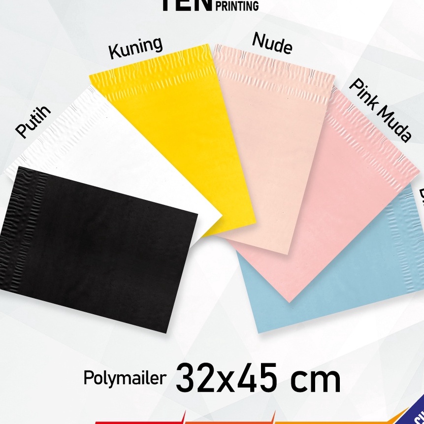 

KI3 32x45 1LEMBAR PLASTIK POLYMAILER PACKING OLSHOP Polymailer Matte Glossy Eco Friendly