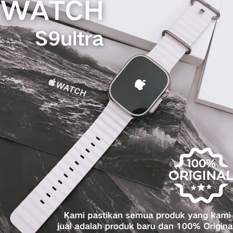 KODE T2F7 1ORI  224 New  Smartwatch S9 Ultra Pemantauan Cerdas Bluetooth Call AI Voice Smart Sports 