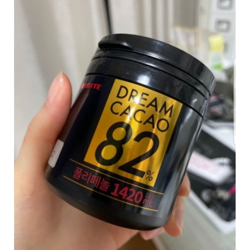 [READY] DREAM CACAO 82% DARK CHOCOLATE KOREA dark coklat Korea