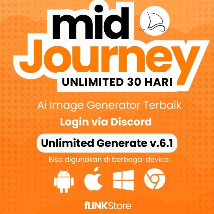 MIDJOURNEY UNLIMITED 3 HARI RESMI