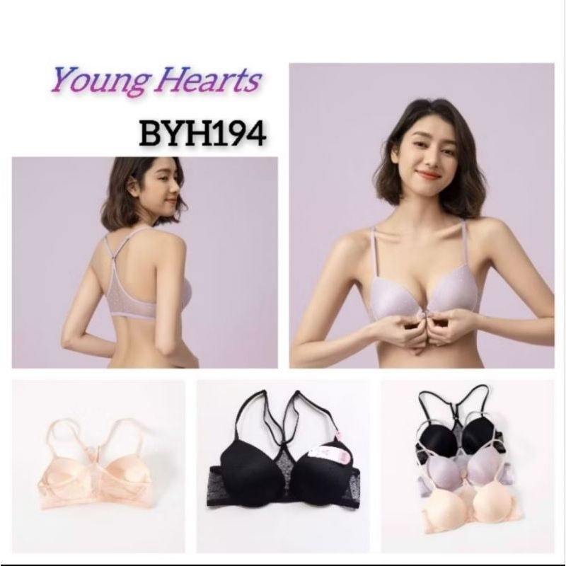 SRJF - Push Up Bra 194 Young Hearts kait depan