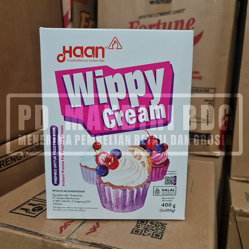 

HAAN WIPPY CREAM 400 GR