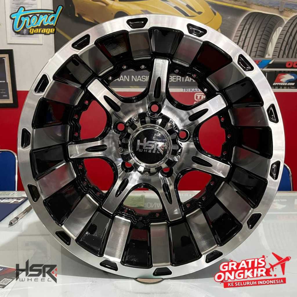 Velg mobil hsr r15 untuk : taft,feroza,jimny katana dll.