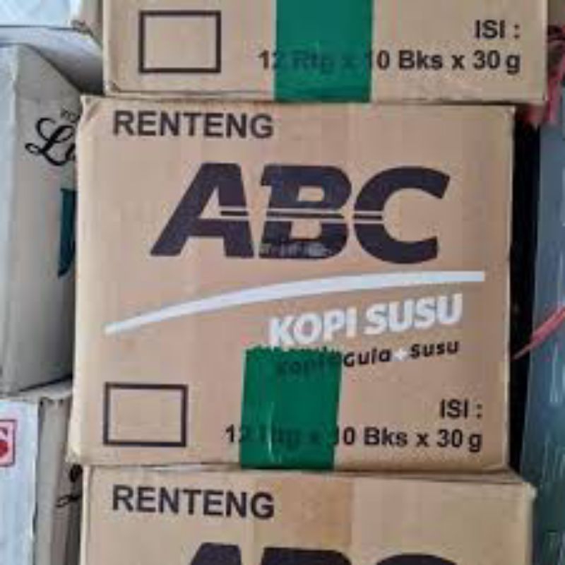 

Kopi Abc Susu 31 gram Harga Grosir Karton ( 1 karton isi 12 renceng )