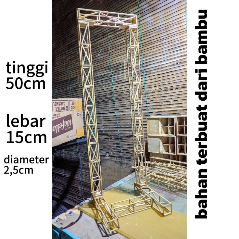miniatur rigging gantungan sound miniatur Line array