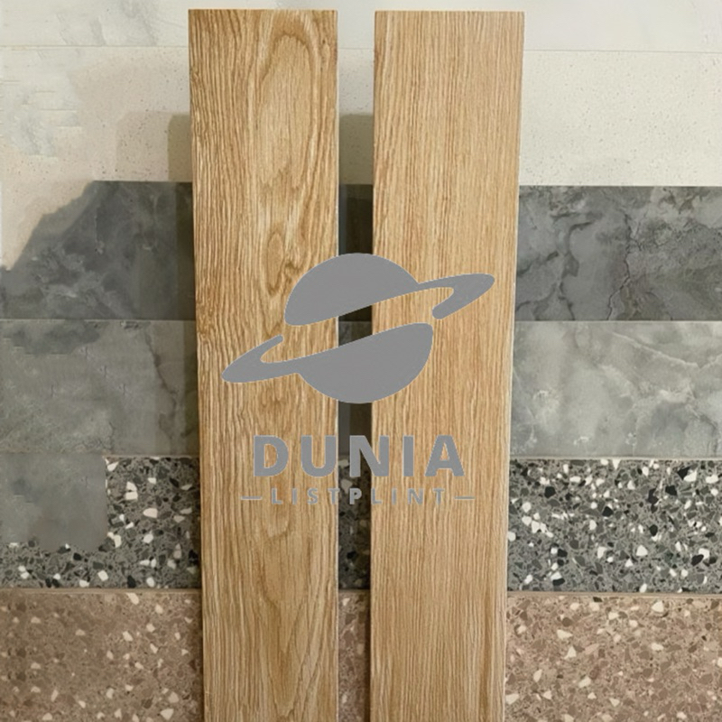 Listplint Granit Motif Kayu Jati Wood 10x60