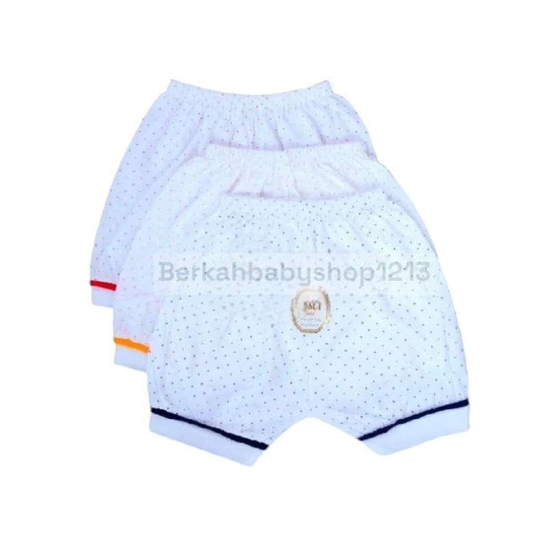6pc celana pendek Usagi // celana bayi Usagi kotak bintik // celana bayi