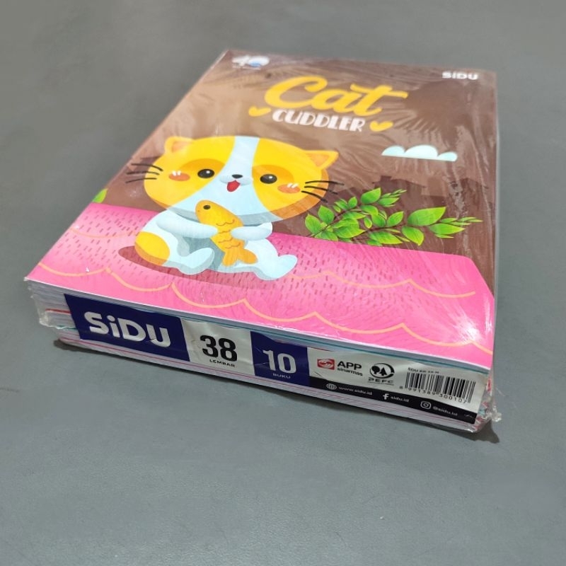 

1 Pak Buku Tulis 38 Lembar isi 10 Buku SIDU
