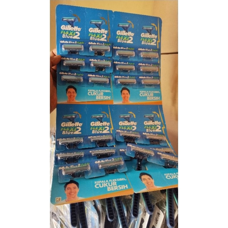 alat cukur gillete flexi trbaru kepala goyang