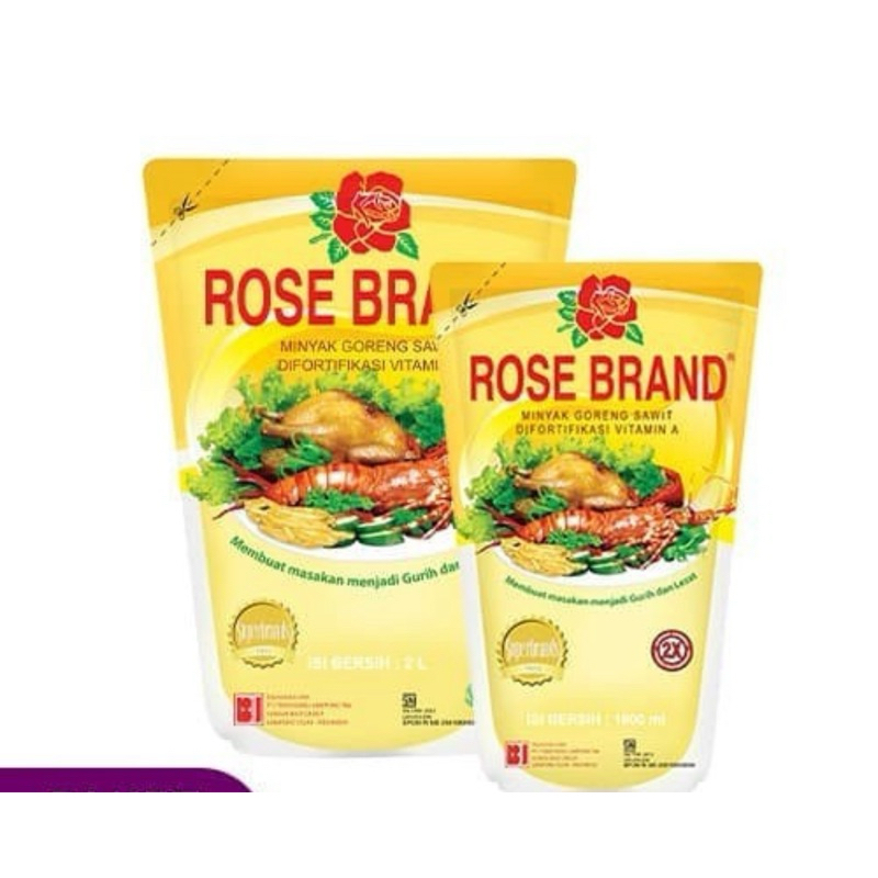 

Minyak Goreng Rosebrand 1 Liter dan 2 Liter Rose Brand