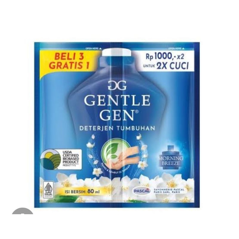 Gentle gen deterjen cair