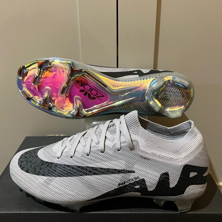 REKOMENDASI Sepatu Bola Zoom Mercurial 15 Elite White Grey Black