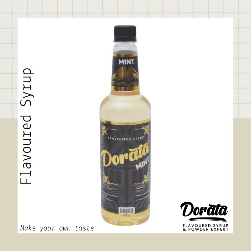 

Dorata Mint Syrup 750 ml - Sirup Dorata Rasa Mint Premium