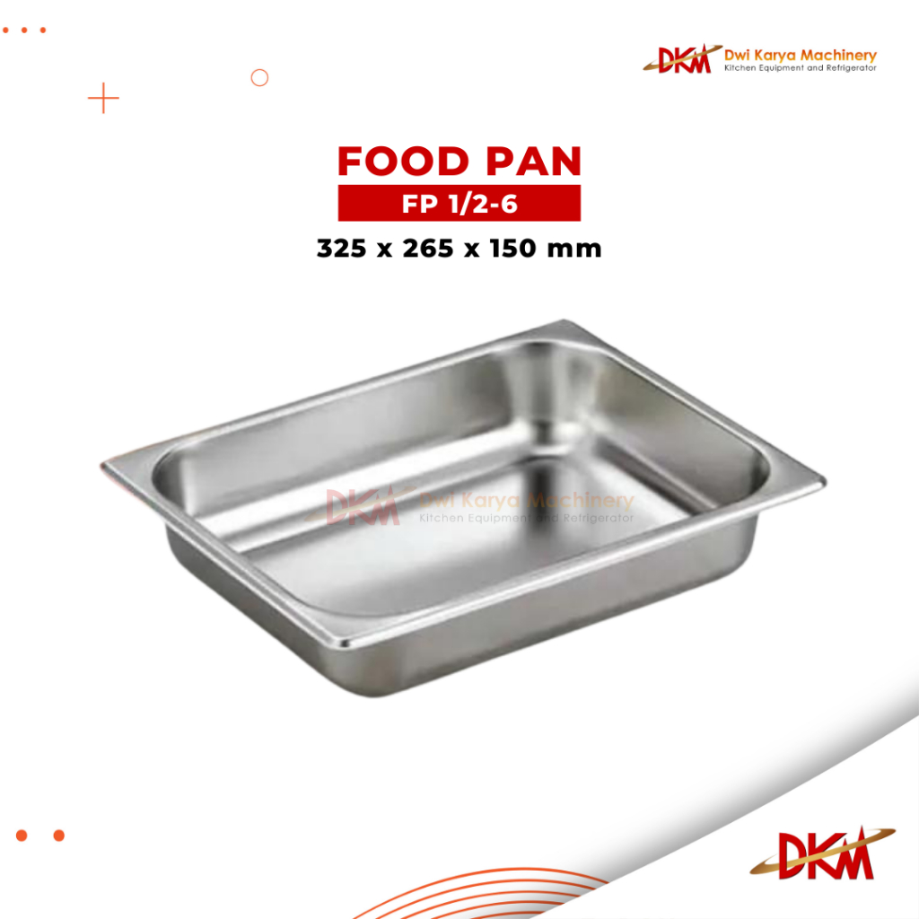 Food Pan Stainless Steel | GN Pan | Tempat Makanan Stainless Steel