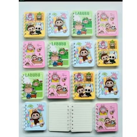 

Buku Memo karaktet labubu Note book kecil