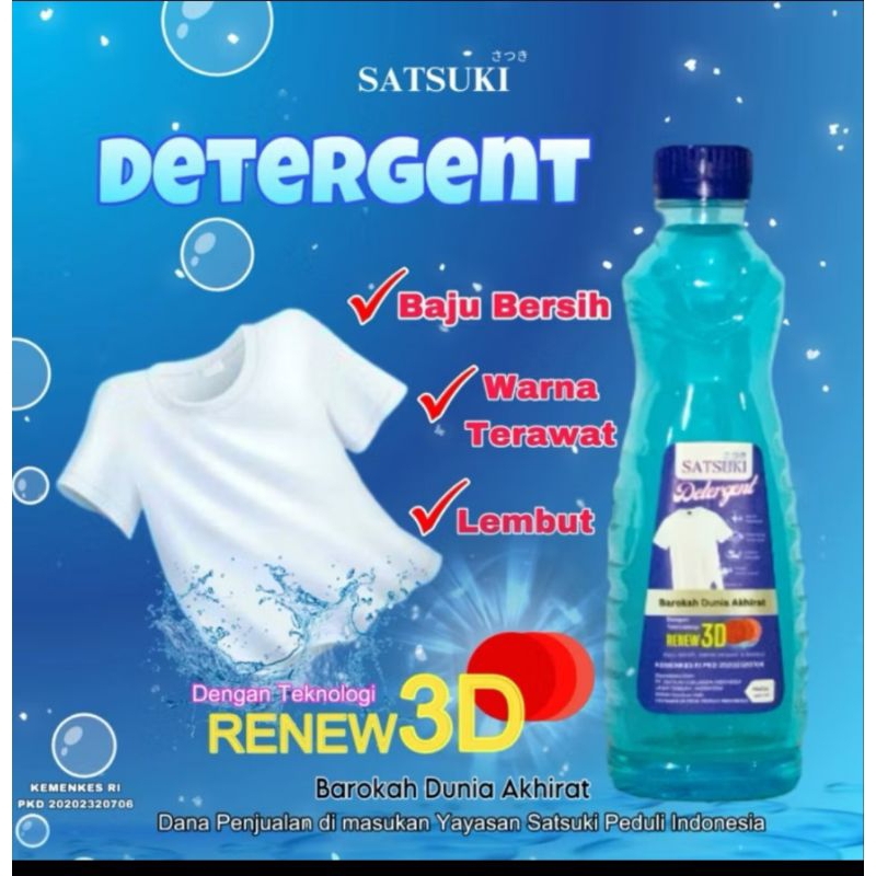 Sabun detergen cair Satsuki