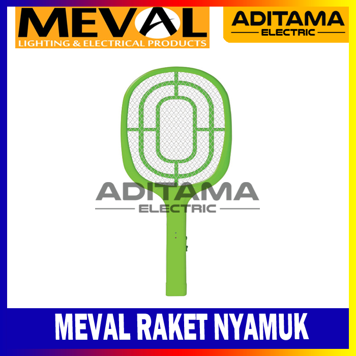 MEVAL RAKET NYAMUK HIJAU