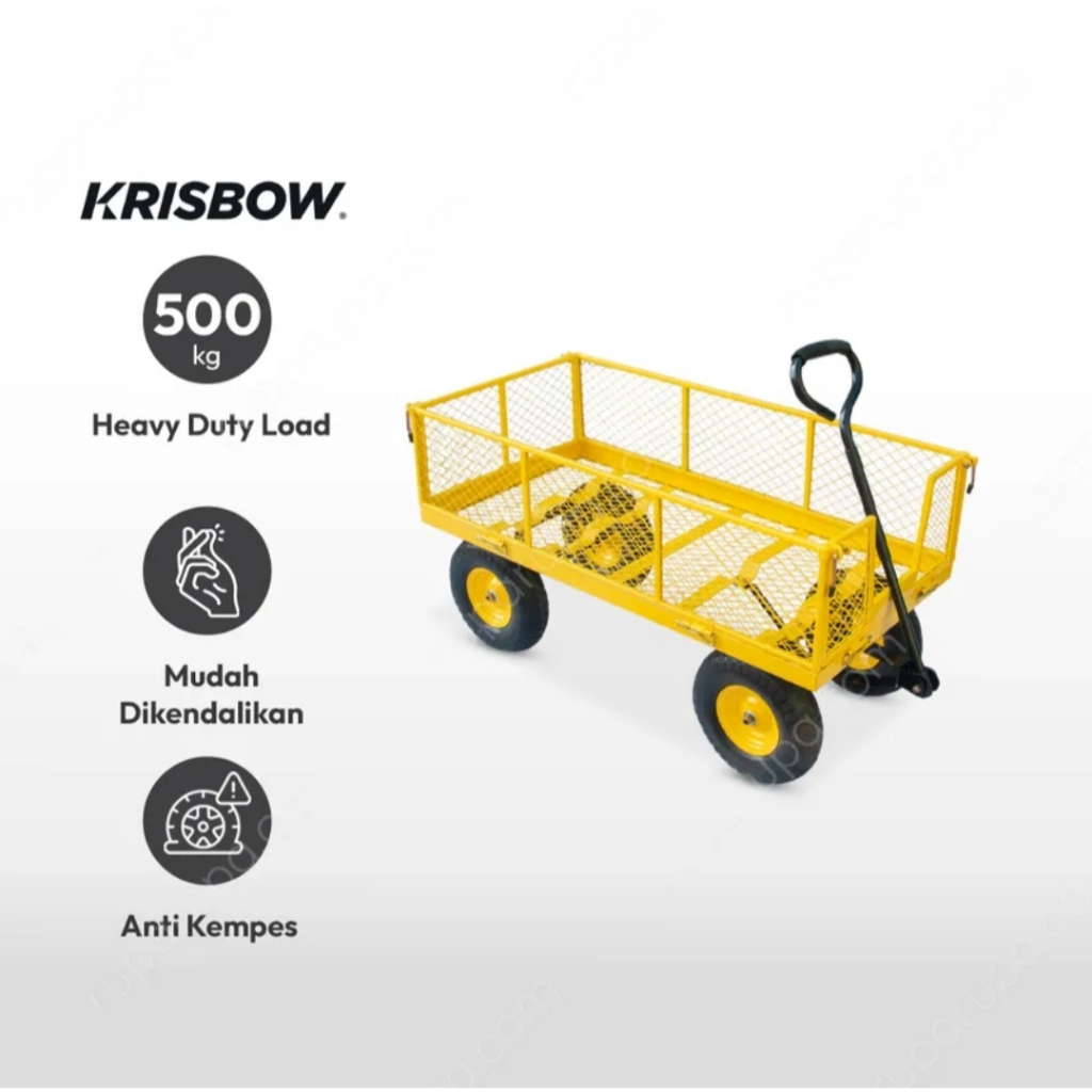 Krisbow Troli Barang Multifungsi 500 Kg Via Lalamove